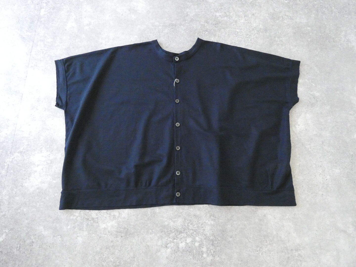 grin(グリン) ラミー鹿の子2wayスクエアカーディガンの商品画像3