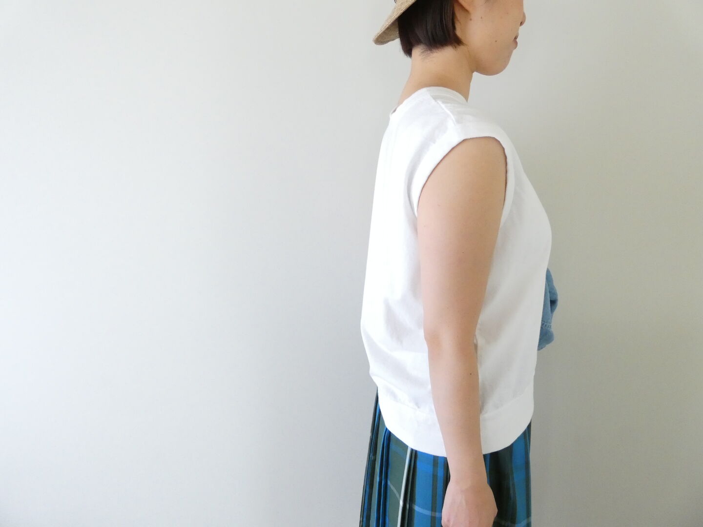 grin(グリン) マナプール天竺スリーブレスプルオーバーの商品画像7