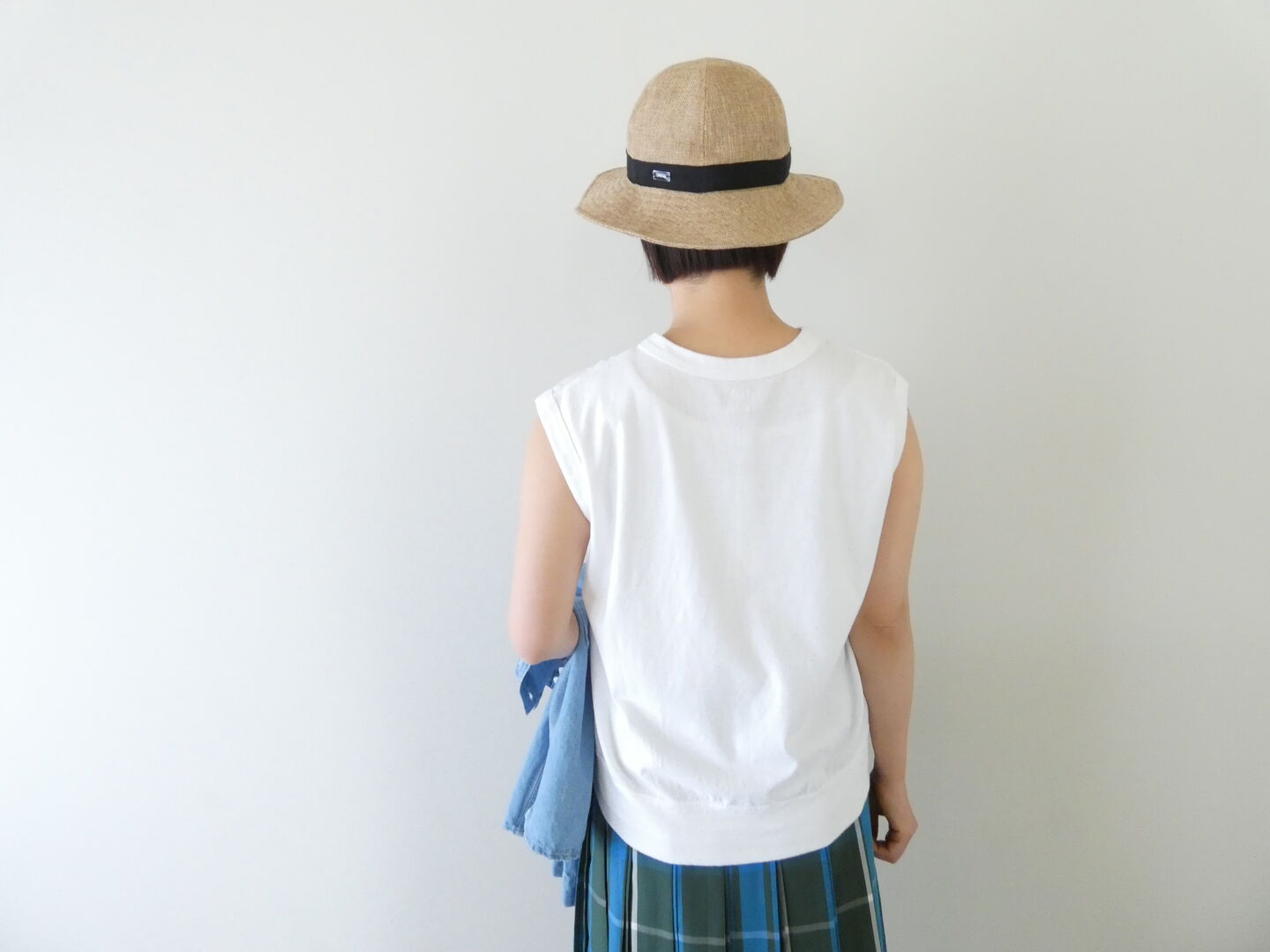 grin(グリン) マナプール天竺スリーブレスプルオーバーの商品画像8