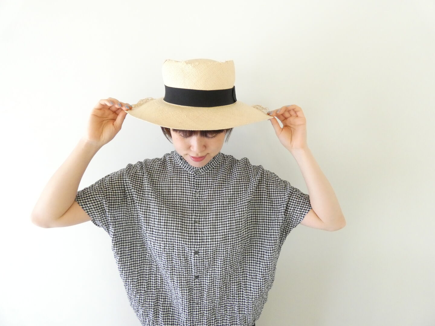 grin(グリン) シャーリングフリルシャツの商品画像1