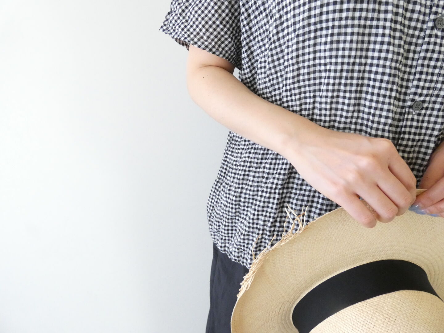 grin(グリン) シャーリングフリルシャツの商品画像5