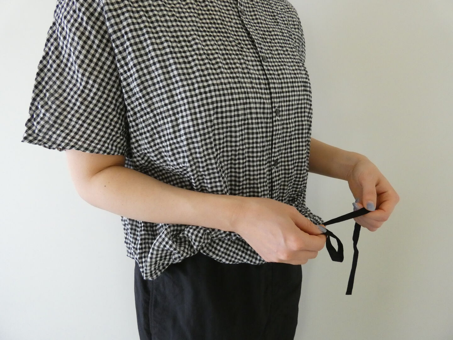 grin(グリン) シャーリングフリルシャツの商品画像6