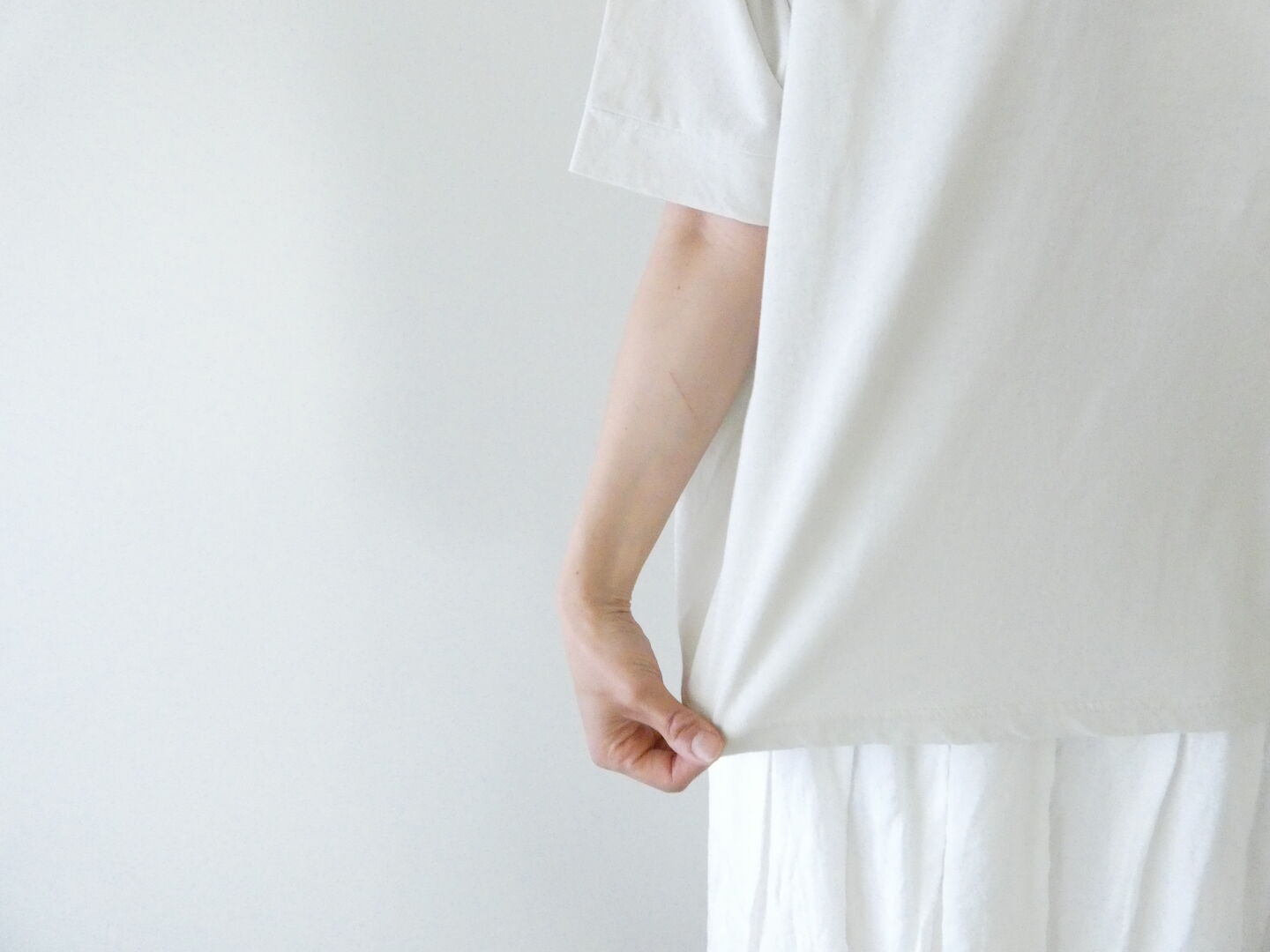 evam eva(エヴァムエヴァ) cut&sew wide pullover ワイドプルオーバーの商品画像16