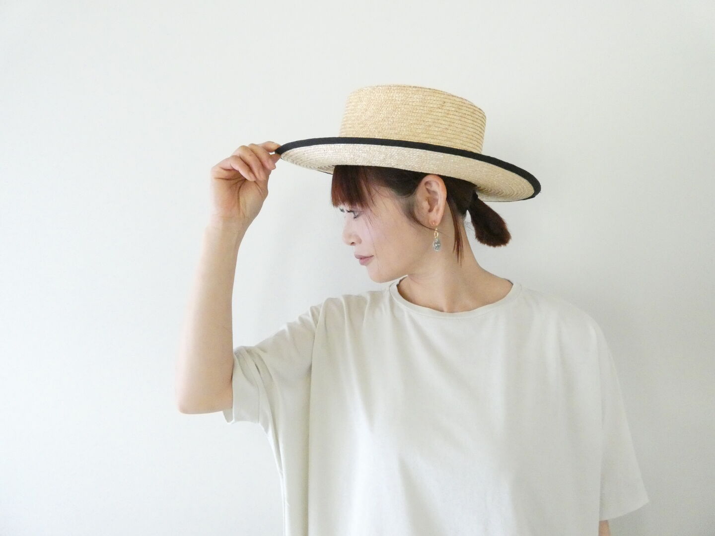 evam eva(エヴァムエヴァ) cut&sew wide pullover ワイドプルオーバーの商品画像6