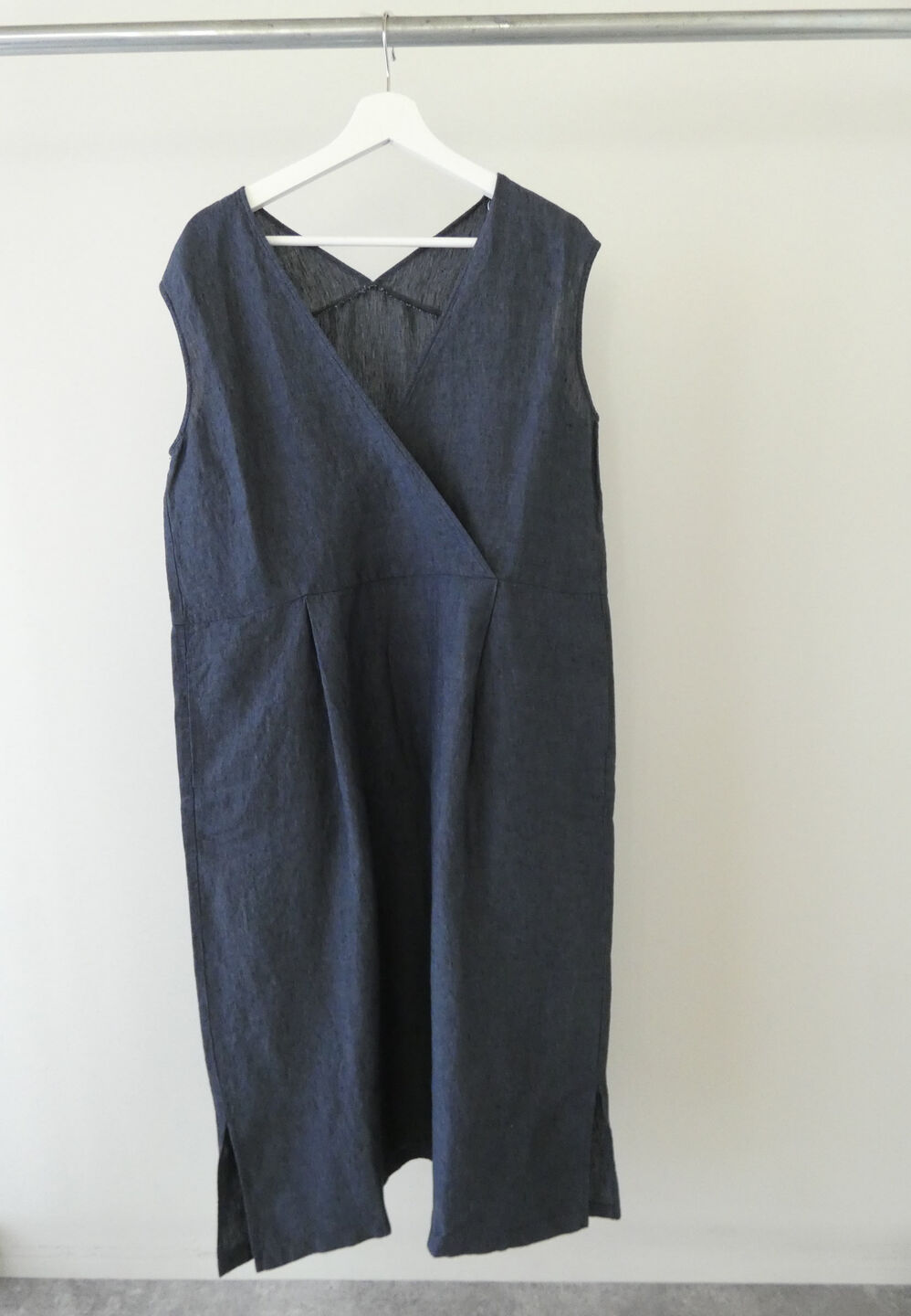 evam eva(エヴァムエヴァ) linen sleeveless one-piece　リネンスリーブレスワンピースの商品画像11