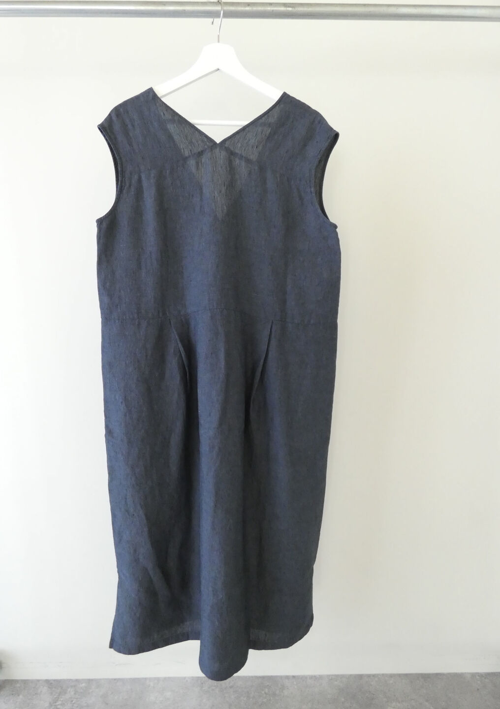 evam eva(エヴァムエヴァ) linen sleeveless one-piece　リネンスリーブレスワンピースの商品画像12