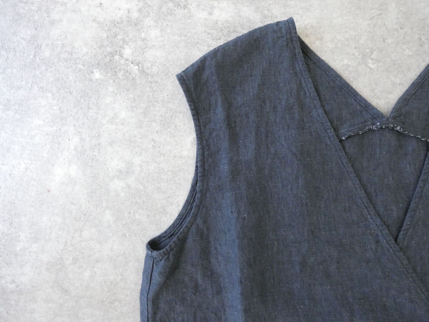 evam eva(エヴァムエヴァ) linen sleeveless one-piece　リネンスリーブレスワンピースの商品画像23