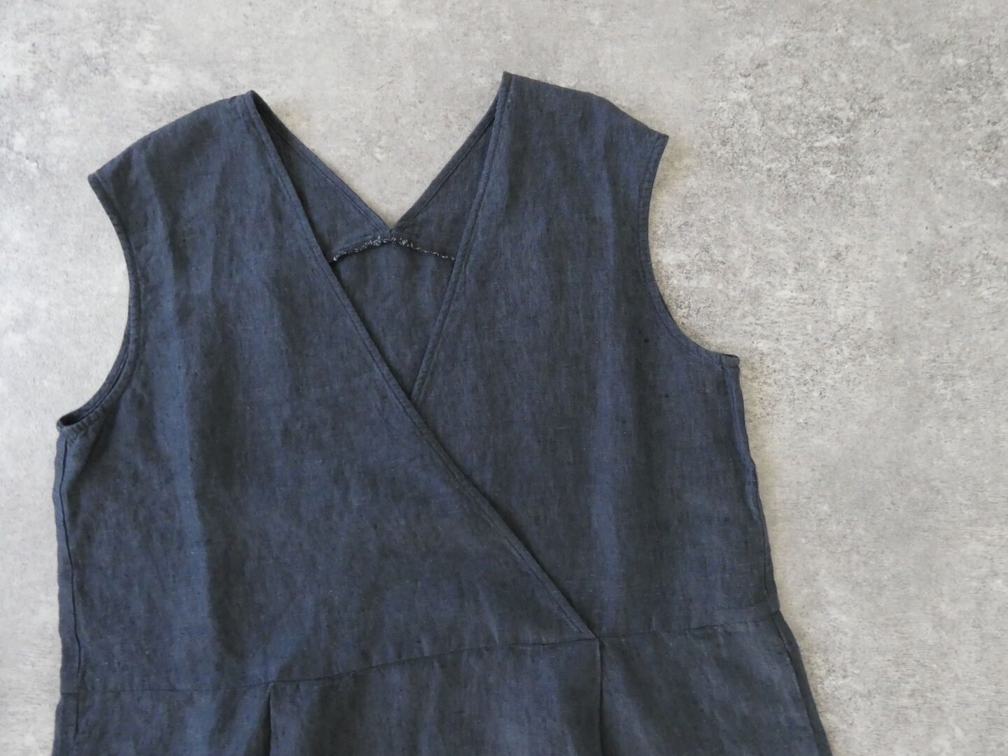 evam eva(エヴァムエヴァ) linen sleeveless one-piece　リネンスリーブレスワンピースの商品画像24