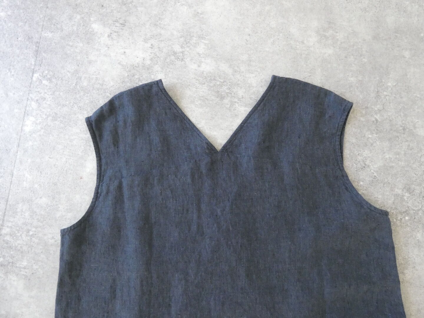 evam eva(エヴァムエヴァ) linen sleeveless one-piece　リネンスリーブレスワンピースの商品画像28