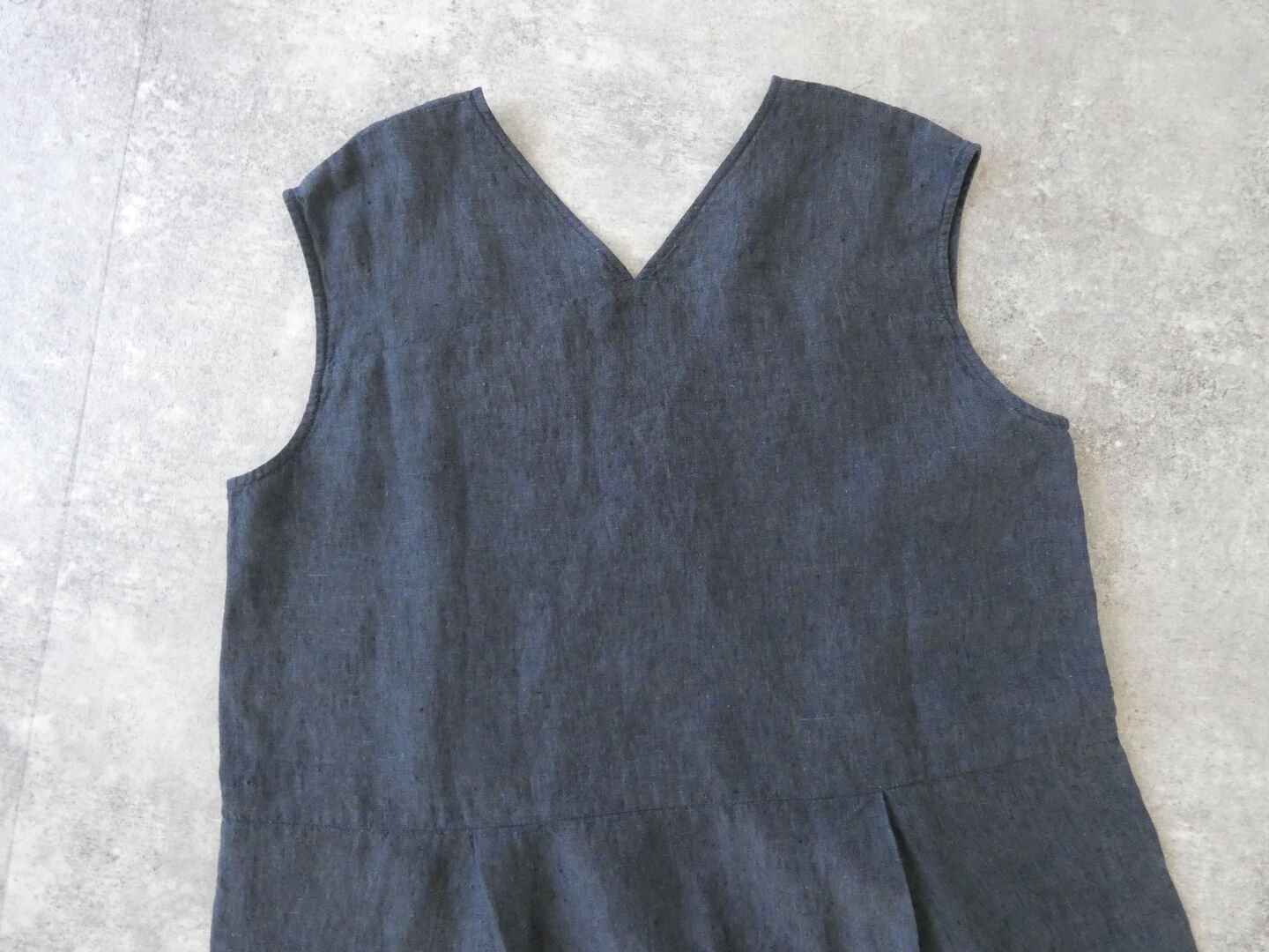 evam eva(エヴァムエヴァ) linen sleeveless one-piece　リネンスリーブレスワンピースの商品画像29