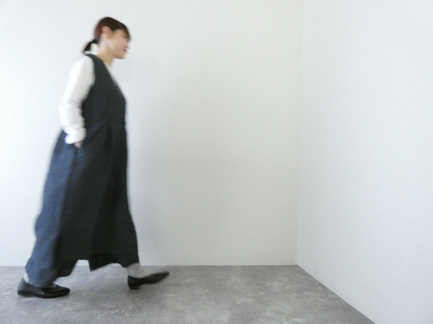 evam eva(エヴァムエヴァ) linen sleeveless one-piece　リネンスリーブレスワンピースの商品画像5