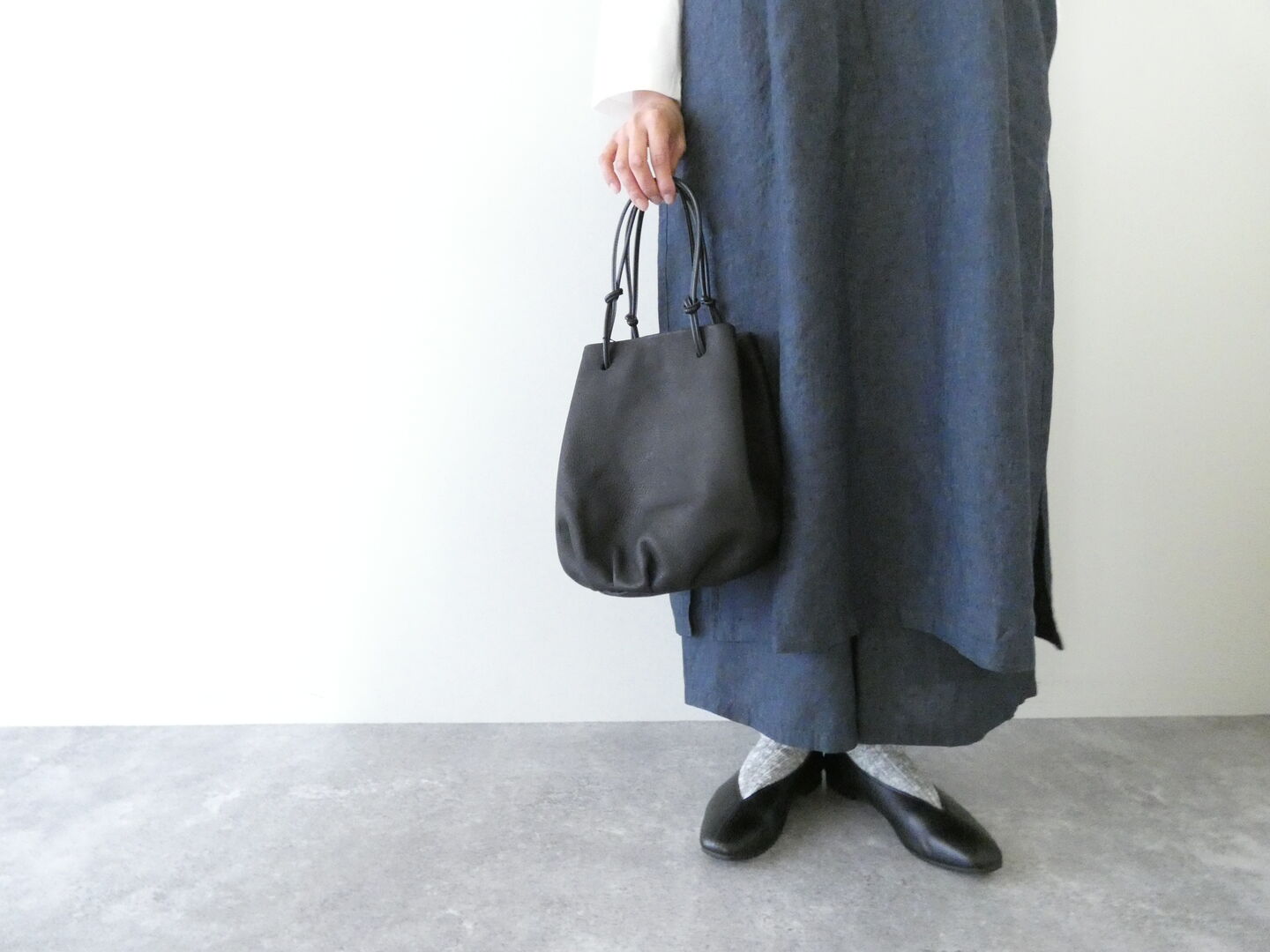 evam eva(エヴァムエヴァ) linen sleeveless one-piece　リネンスリーブレスワンピースの商品画像7