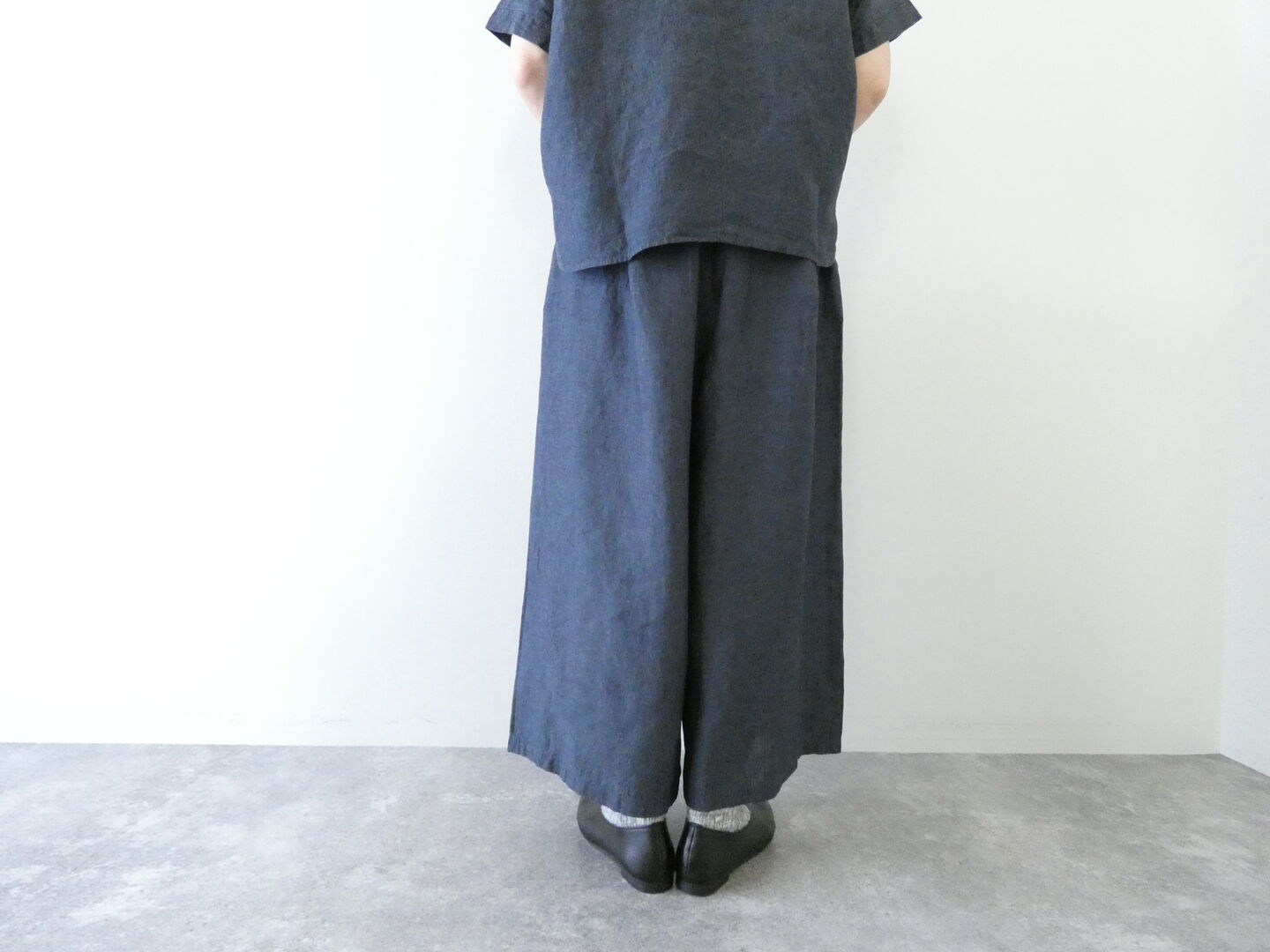 evam eva(エヴァムエヴァ) linen culottes　リネンキュロットの商品画像5
