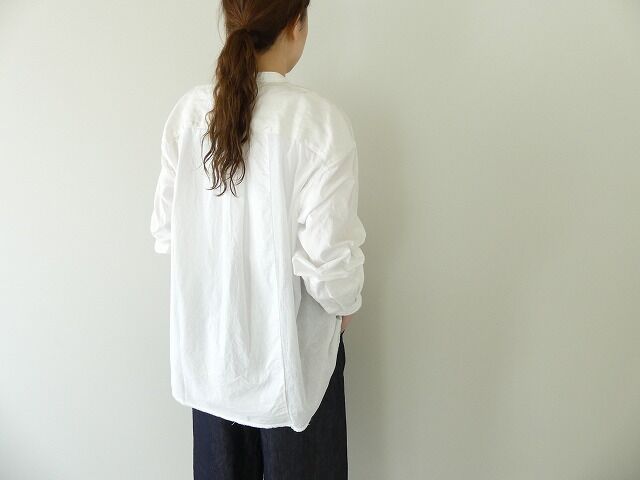 KAPITAL(キャピタル) 綿×リネンパッチワークバンドカラーカトマンズシャツの商品画像10