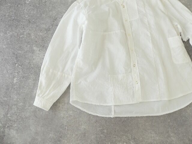 KAPITAL(キャピタル) 綿×リネンパッチワークバンドカラーカトマンズシャツの商品画像24