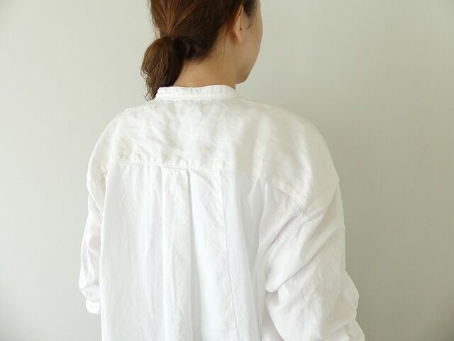 KAPITAL(キャピタル) 綿×リネンパッチワークバンドカラーカトマンズシャツの商品画像8