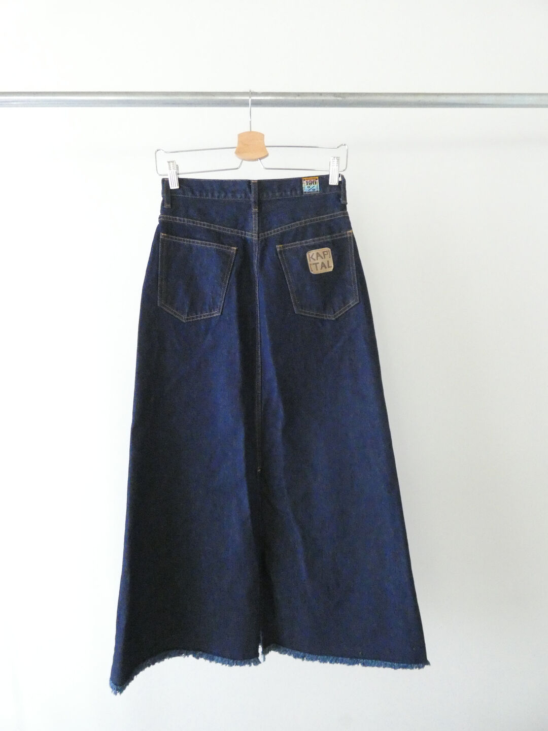 KAPITAL(キャピタル) 13ozデニムハイウエストマキシスカートの商品画像10