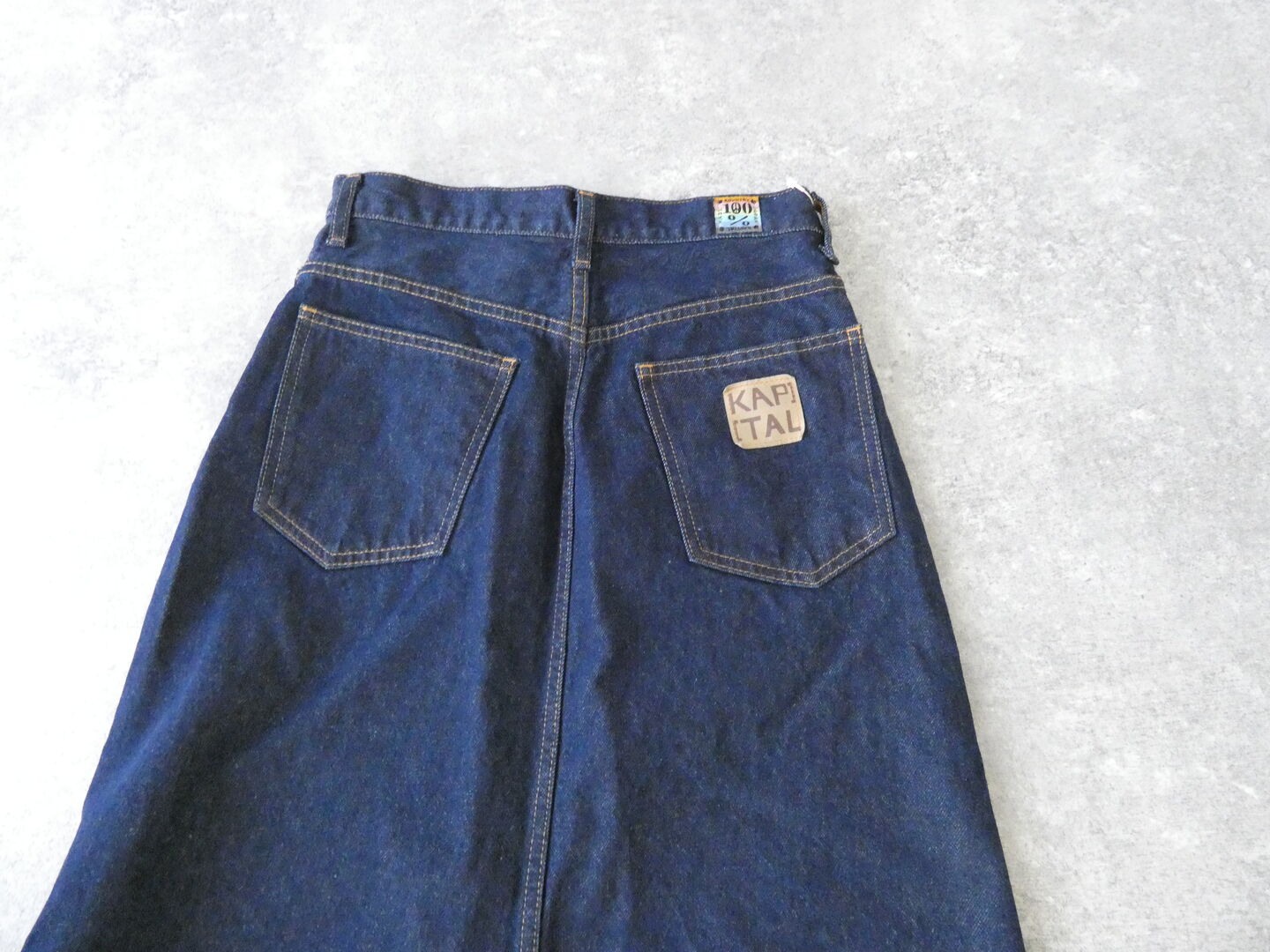 KAPITAL(キャピタル) 13ozデニムハイウエストマキシスカートの商品画像27