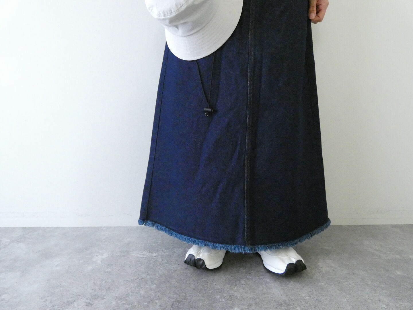 KAPITAL(キャピタル) 13ozデニムハイウエストマキシスカートの商品画像5