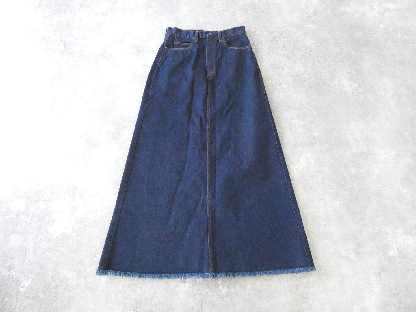 KAPITAL(キャピタル) 13ozデニムハイウエストマキシスカートの商品画像9