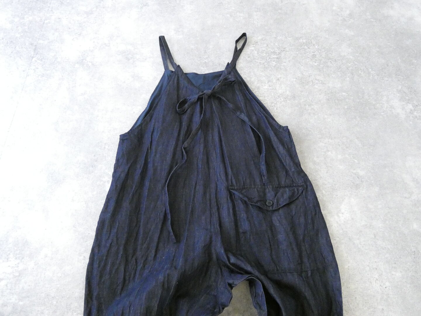 Gauze#(ガーゼ) ライトデニムギャルソンサロペットの商品画像25