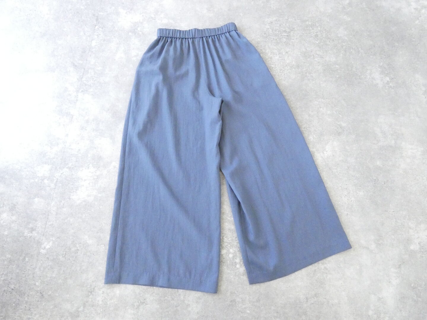 ma couleur(マ クルール) セルロース/ナイロンタックギャザーワイドパンツの商品画像11