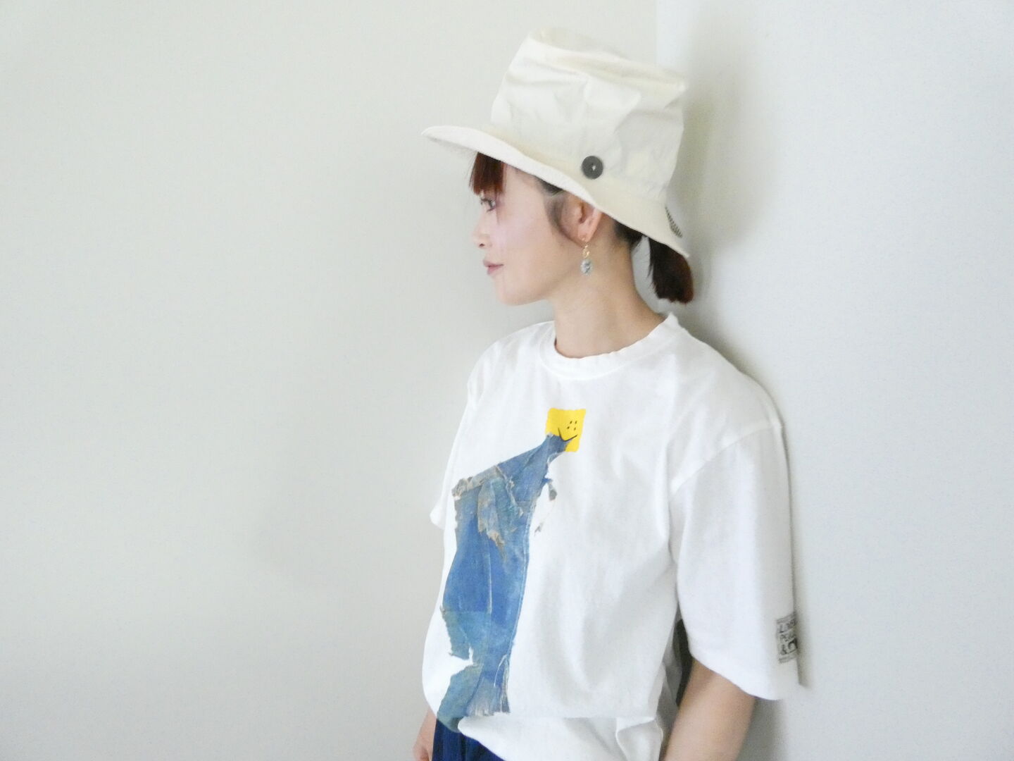 KAPITAL(キャピタル) 天竺クルーT　PECKISH BORO PIECEの商品画像4