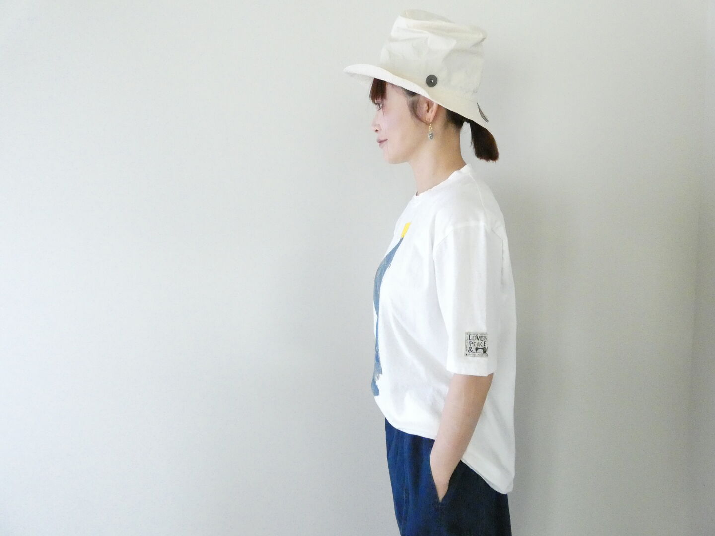 KAPITAL(キャピタル) 天竺クルーT　PECKISH BORO PIECEの商品画像7