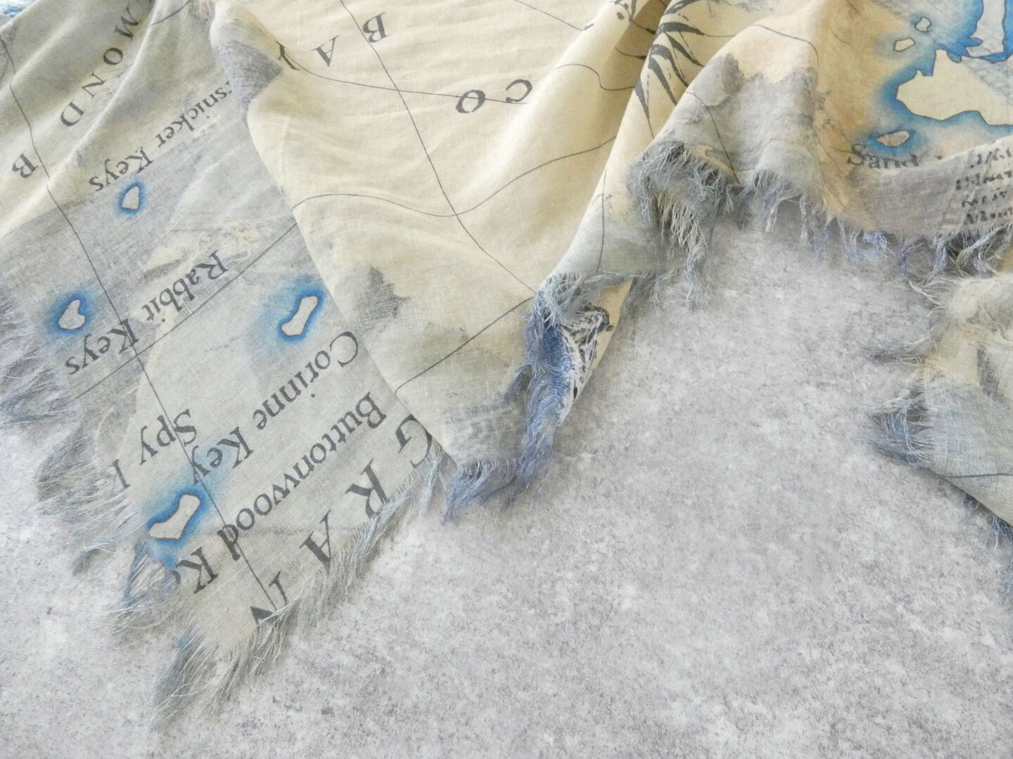 KAPITAL(キャピタル) レーヨンフリンジストール　KAYO HUESO デニムマップの商品画像22