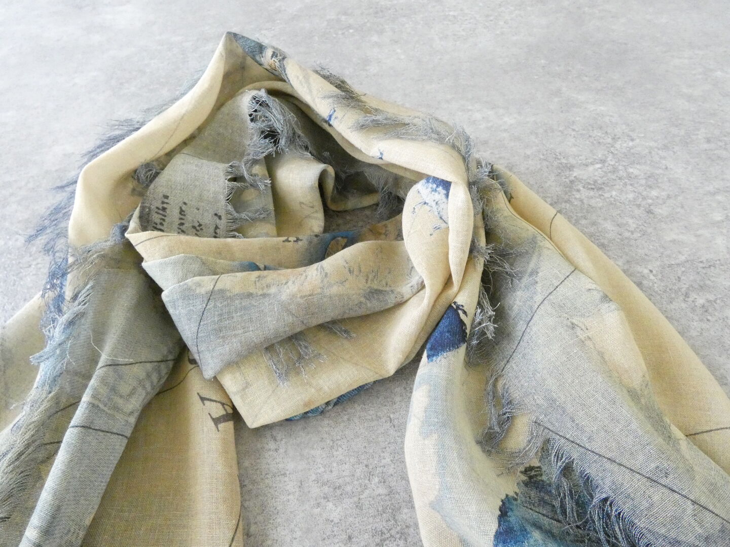 KAPITAL(キャピタル) レーヨンフリンジストール　KAYO HUESO デニムマップの商品画像27