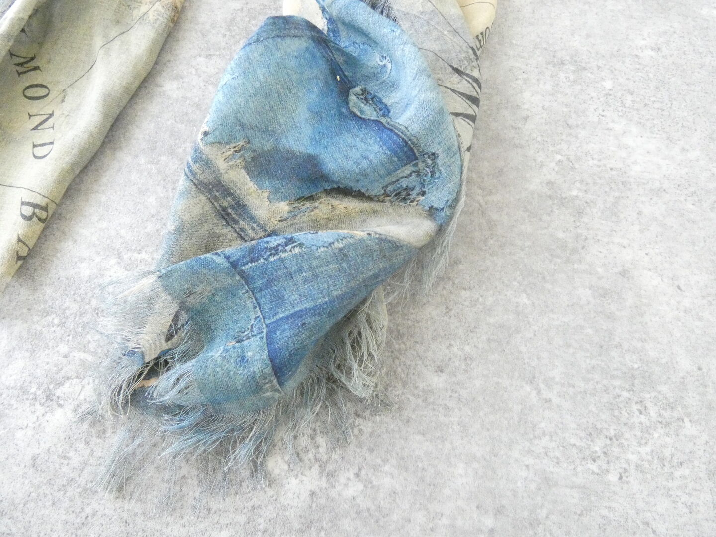 KAPITAL(キャピタル) レーヨンフリンジストール　KAYO HUESO デニムマップの商品画像28