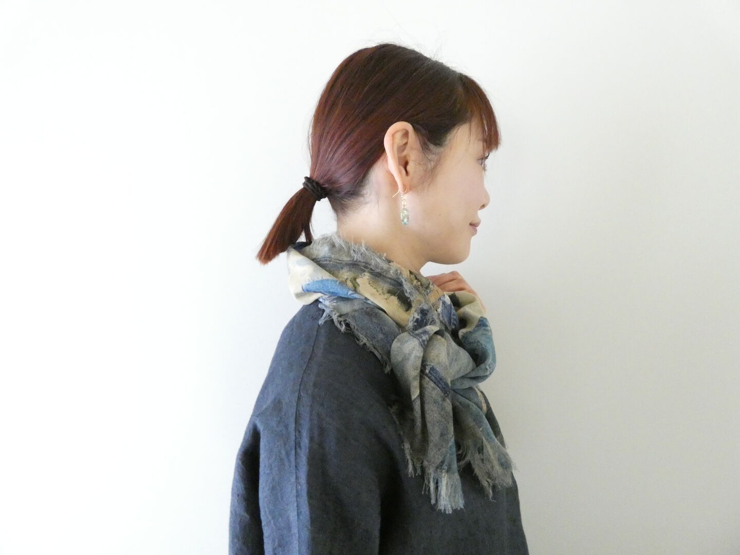 KAPITAL(キャピタル) レーヨンフリンジストール　KAYO HUESO デニムマップの商品画像5