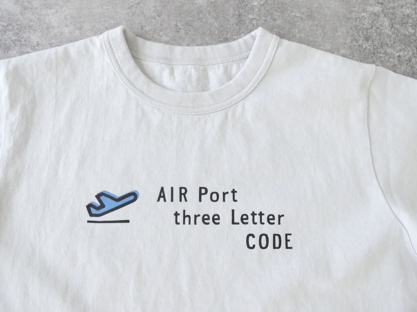 快晴堂(かいせいどう) SPACEMOO別注カラー 半袖UNI-Tシャツ  ロゴT Around the World B柄「エアーポート3レター」BASIC FIT-sizeの商品画像30