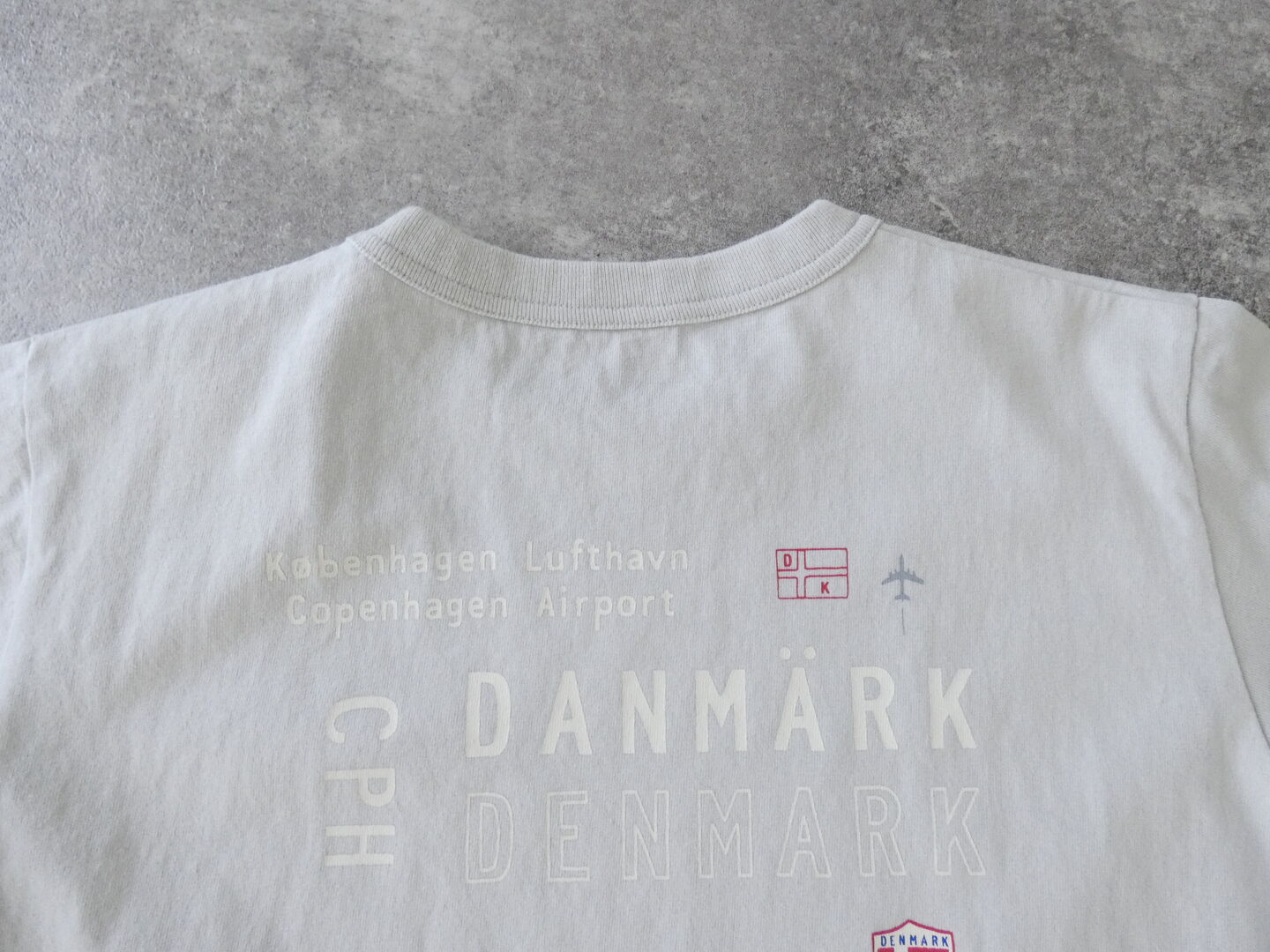 快晴堂(かいせいどう) SPACEMOO別注カラー 半袖UNI-Tシャツ  ロゴT Around the World B柄「エアーポート3レター」BASIC FIT-sizeの商品画像32