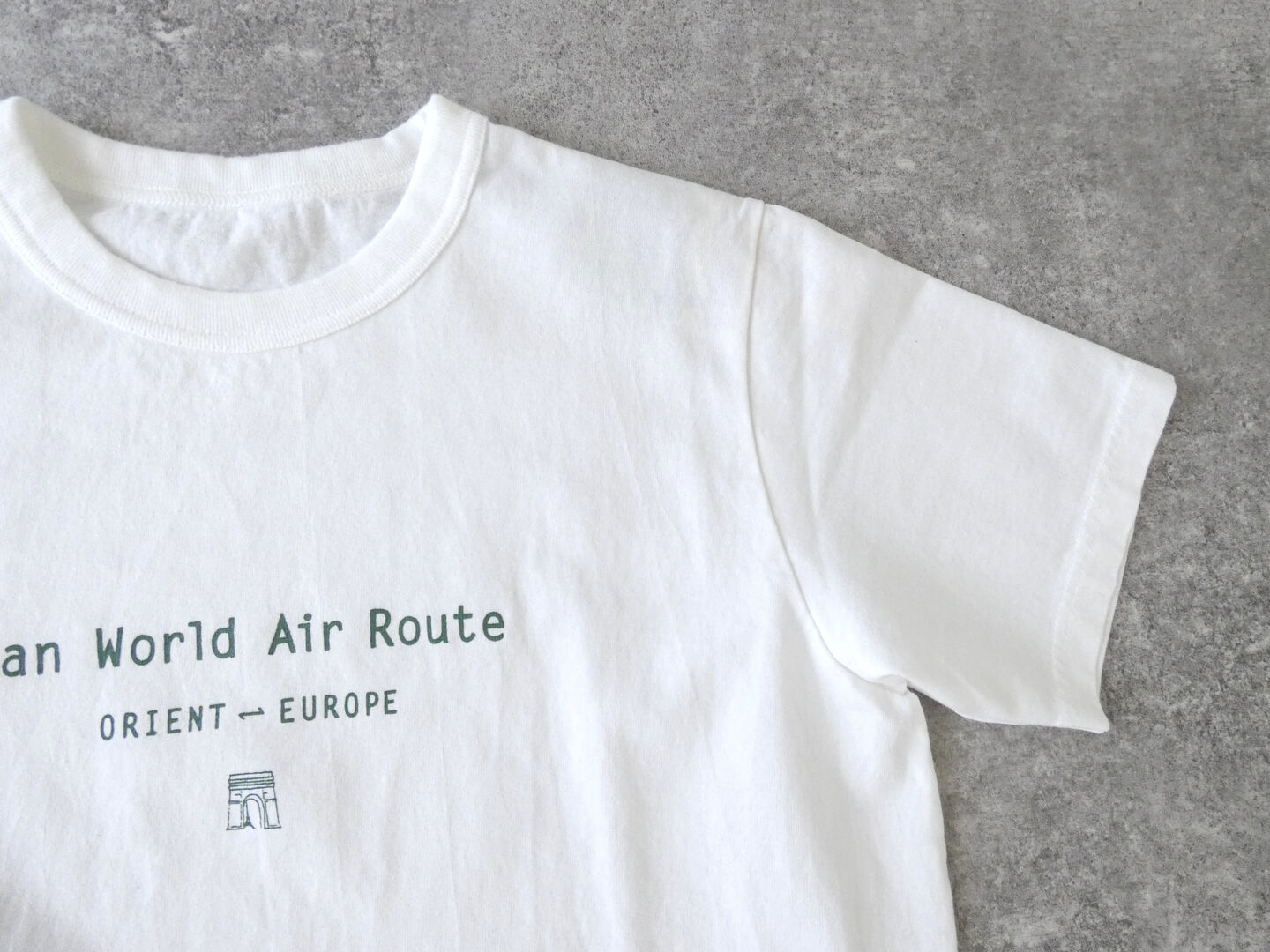快晴堂(かいせいどう) 半袖UNI-Tシャツ  ロゴT Around the World　C柄「ポーラールート/サザンルート」BASIC FIT-sizeの商品画像32