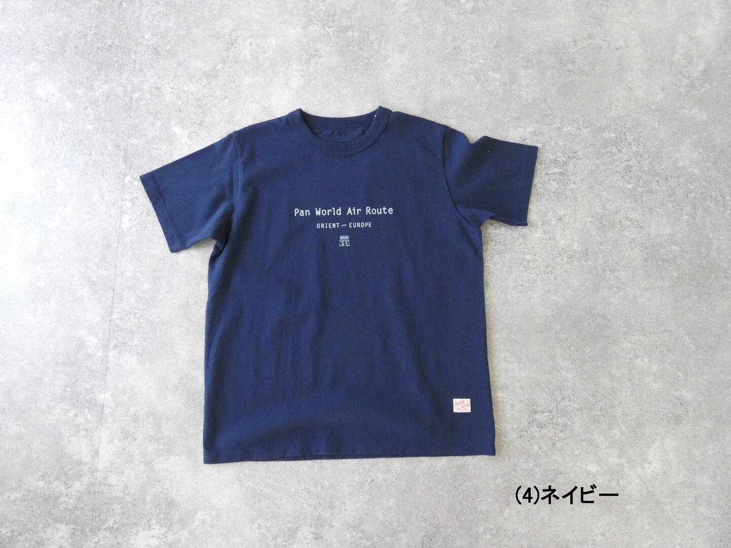 快晴堂(かいせいどう) 半袖UNI-Tシャツ  ロゴT Around the World　C柄「ポーラールート/サザンルート」BASIC FIT-sizeの商品画像42