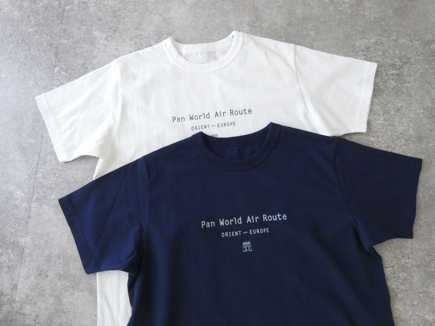 快晴堂(かいせいどう) 半袖UNI-Tシャツ  ロゴT Around the World C柄「ポーラールート/サザンルート　COMFORT FIT-sizeの商品画像12