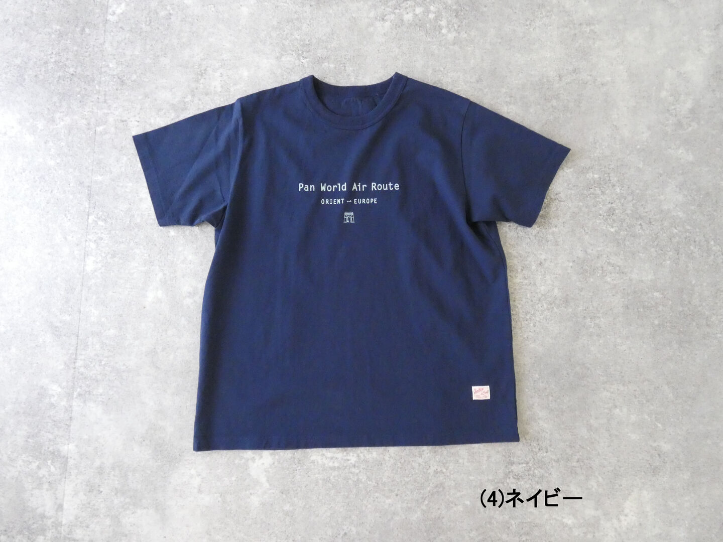 快晴堂(かいせいどう) 半袖UNI-Tシャツ  ロゴT Around the World C柄「ポーラールート/サザンルート　COMFORT FIT-sizeの商品画像28