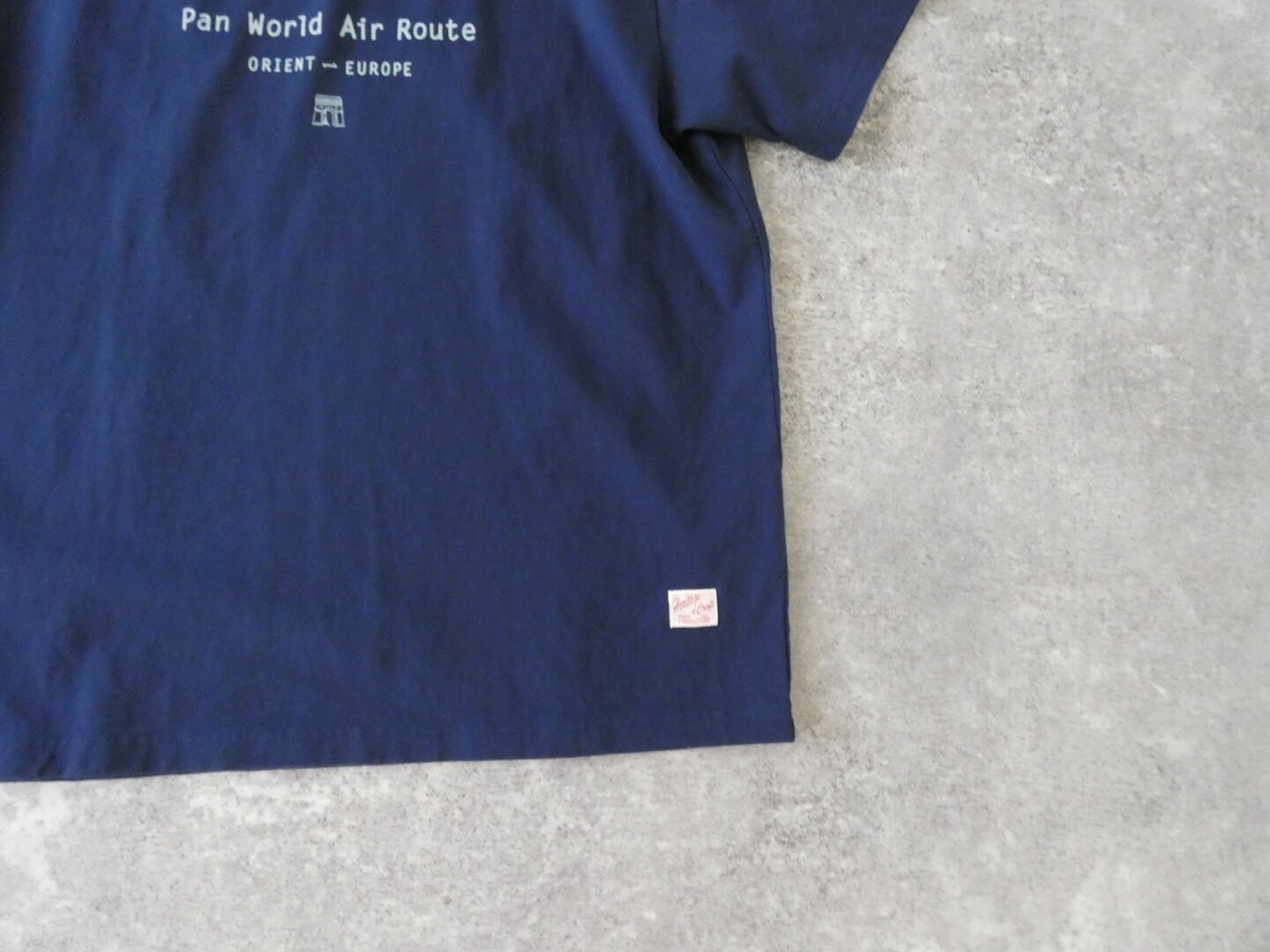 快晴堂(かいせいどう) 半袖UNI-Tシャツ  ロゴT Around the World C柄「ポーラールート/サザンルート　COMFORT FIT-sizeの商品画像32