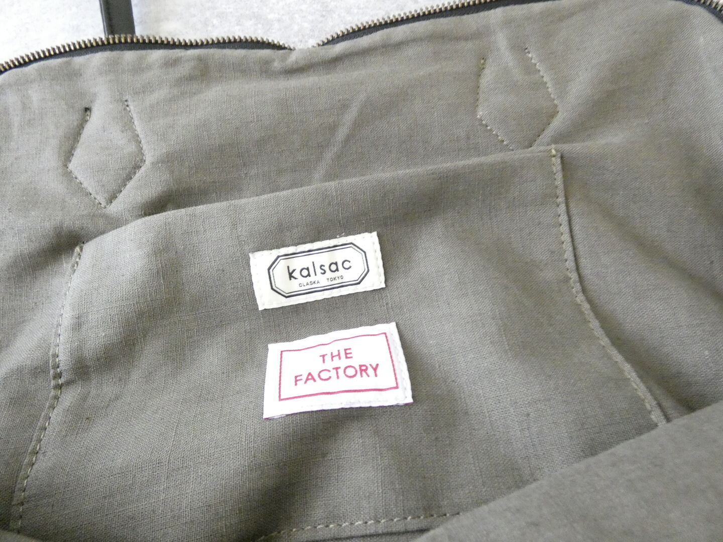 kalsac(カルサック) Silva Tote Bag Leather noir Silvaトートバッグの商品画像19