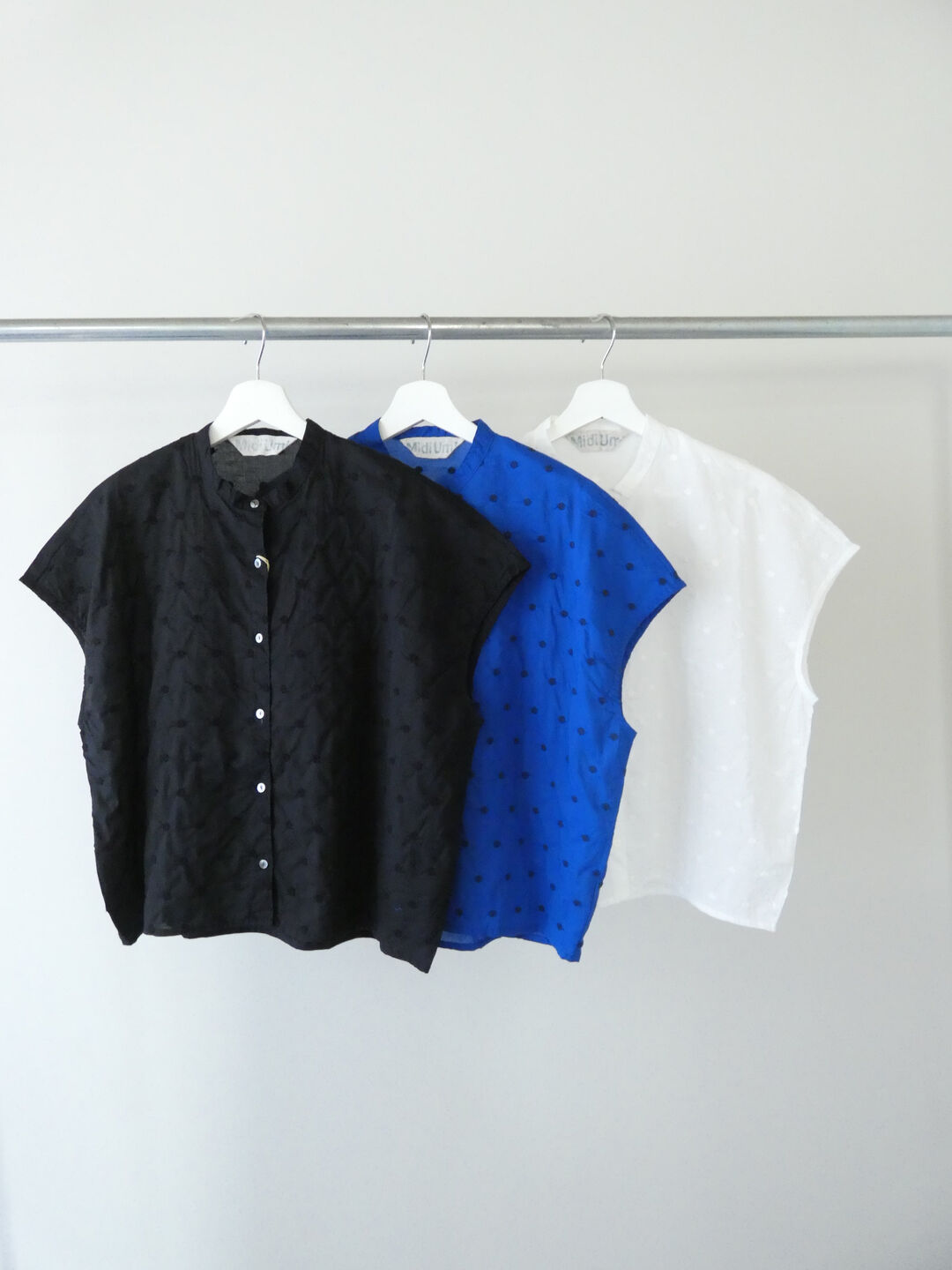 MidiUmi(ミディウミ) ドットノースリーブシャツの商品画像11