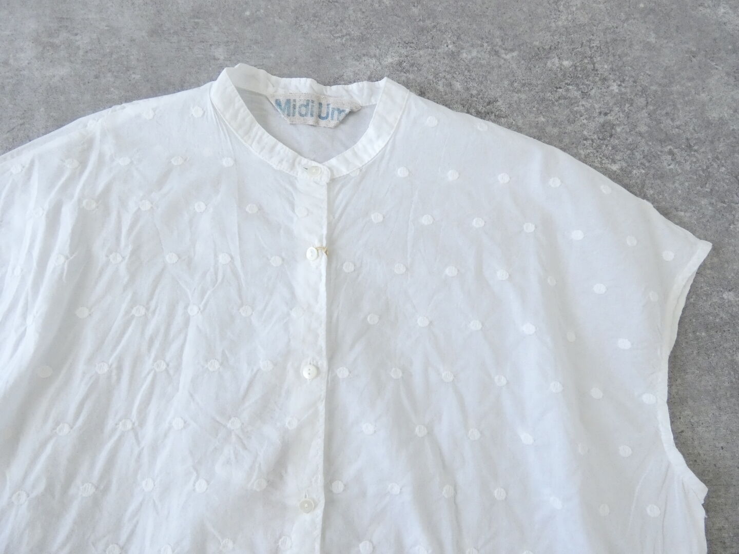 MidiUmi(ミディウミ) ドットノースリーブシャツの商品画像30