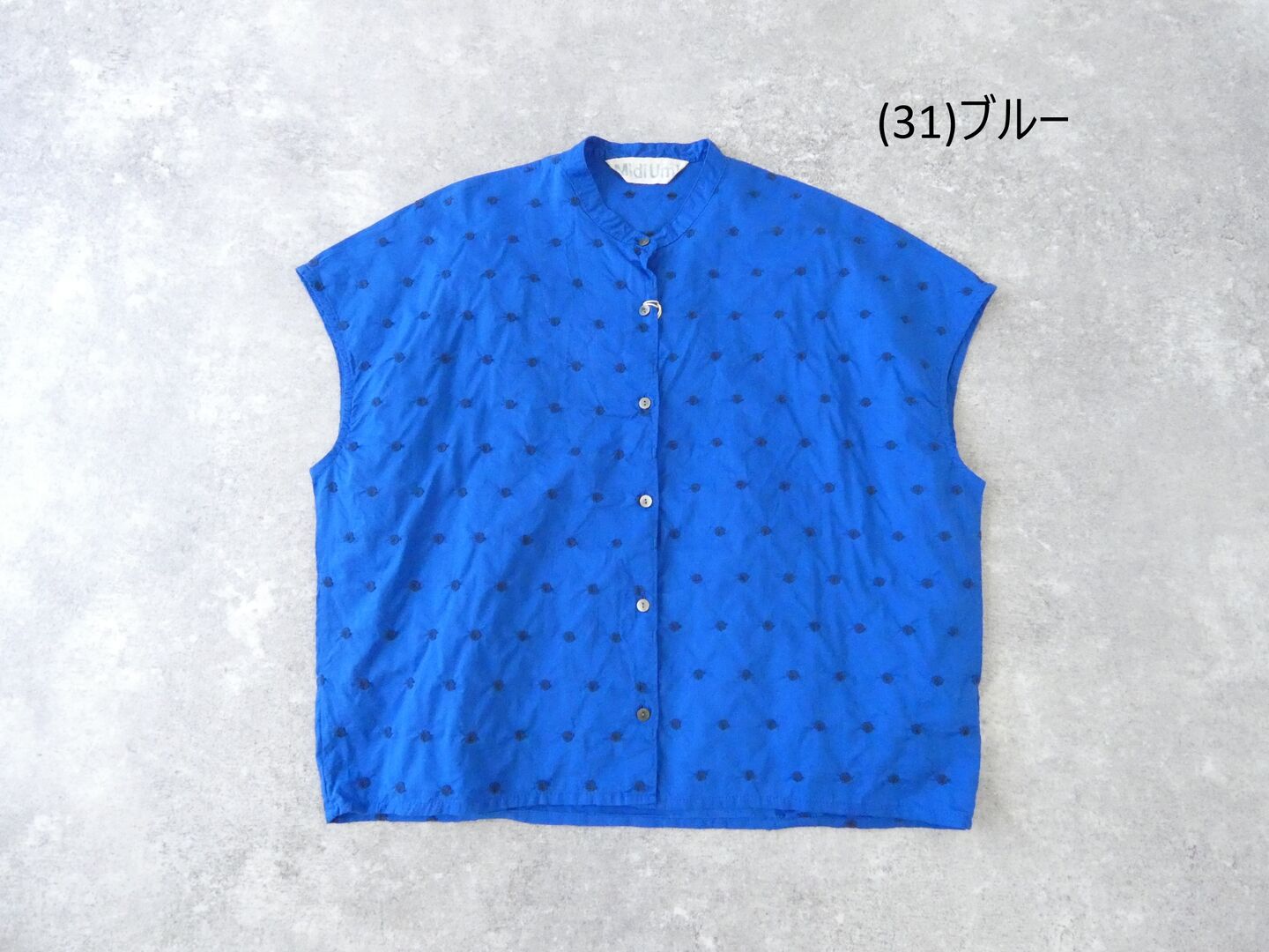 MidiUmi(ミディウミ) ドットノースリーブシャツの商品画像42