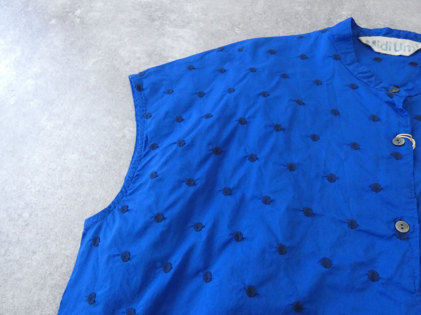 MidiUmi(ミディウミ) ドットノースリーブシャツの商品画像46