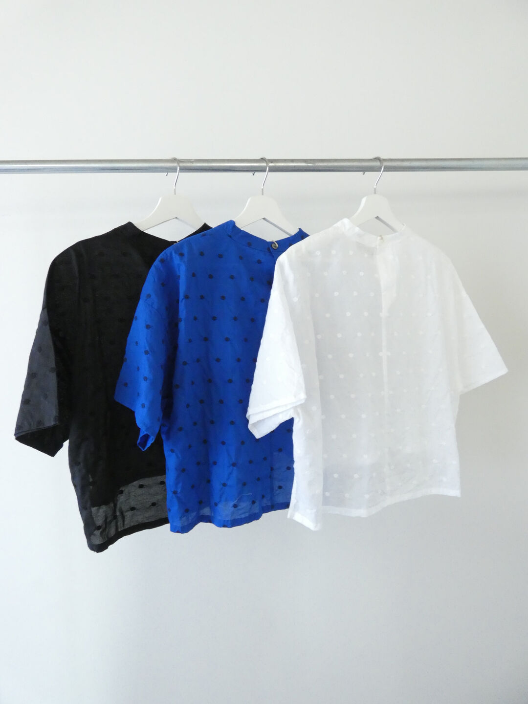 MidiUmi(ミディウミ) ドットワイドシャツプルオーバーの商品画像12