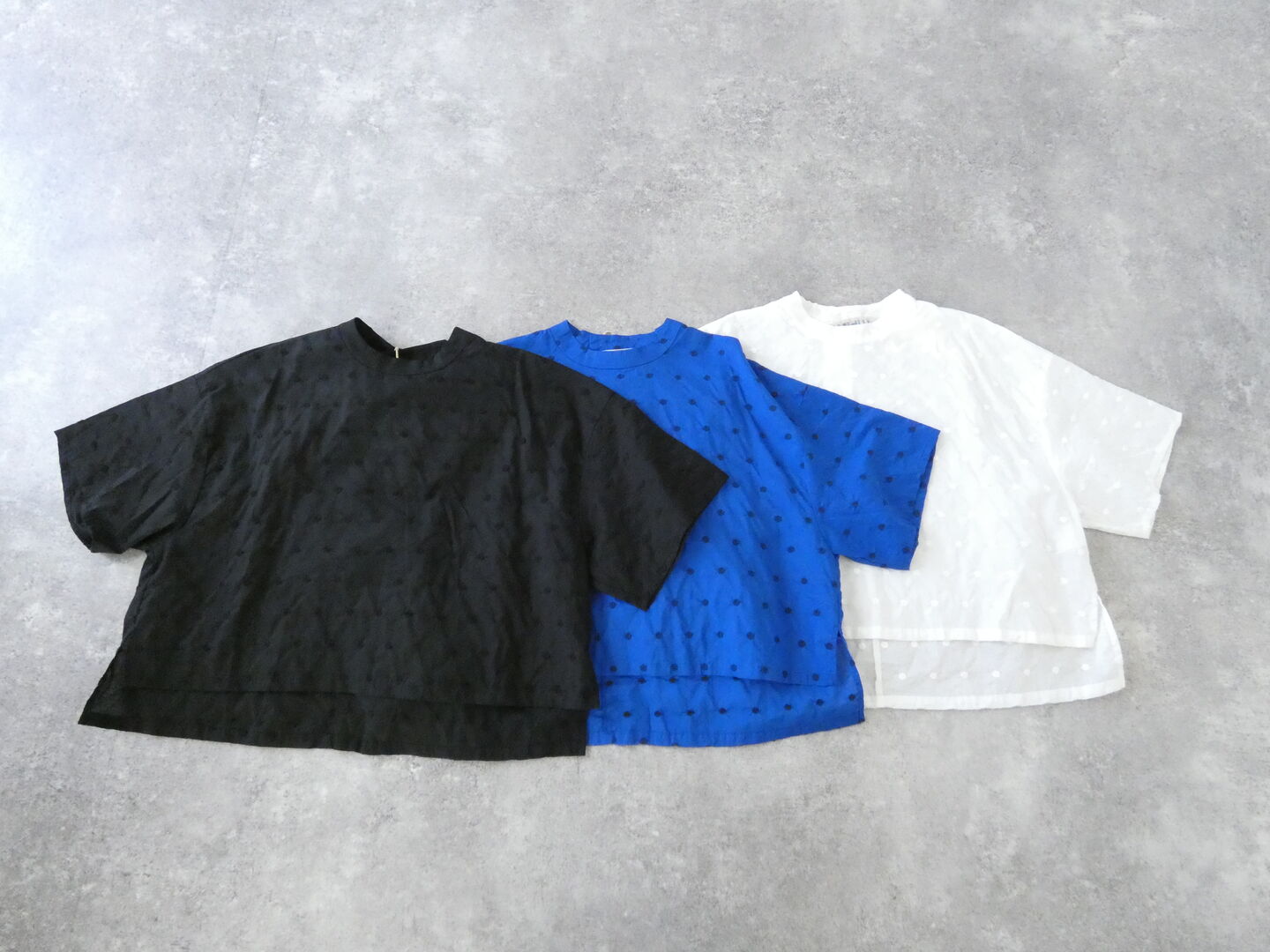 MidiUmi(ミディウミ) ドットワイドシャツプルオーバーの商品画像3