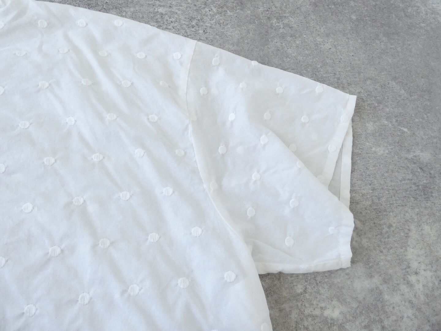 MidiUmi(ミディウミ) ドットワイドシャツプルオーバーの商品画像46