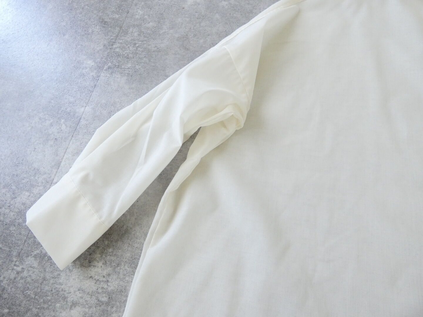 mizuiro ind(ミズイロインド) ポリエステルコットンシアーワイドシャツの商品画像31