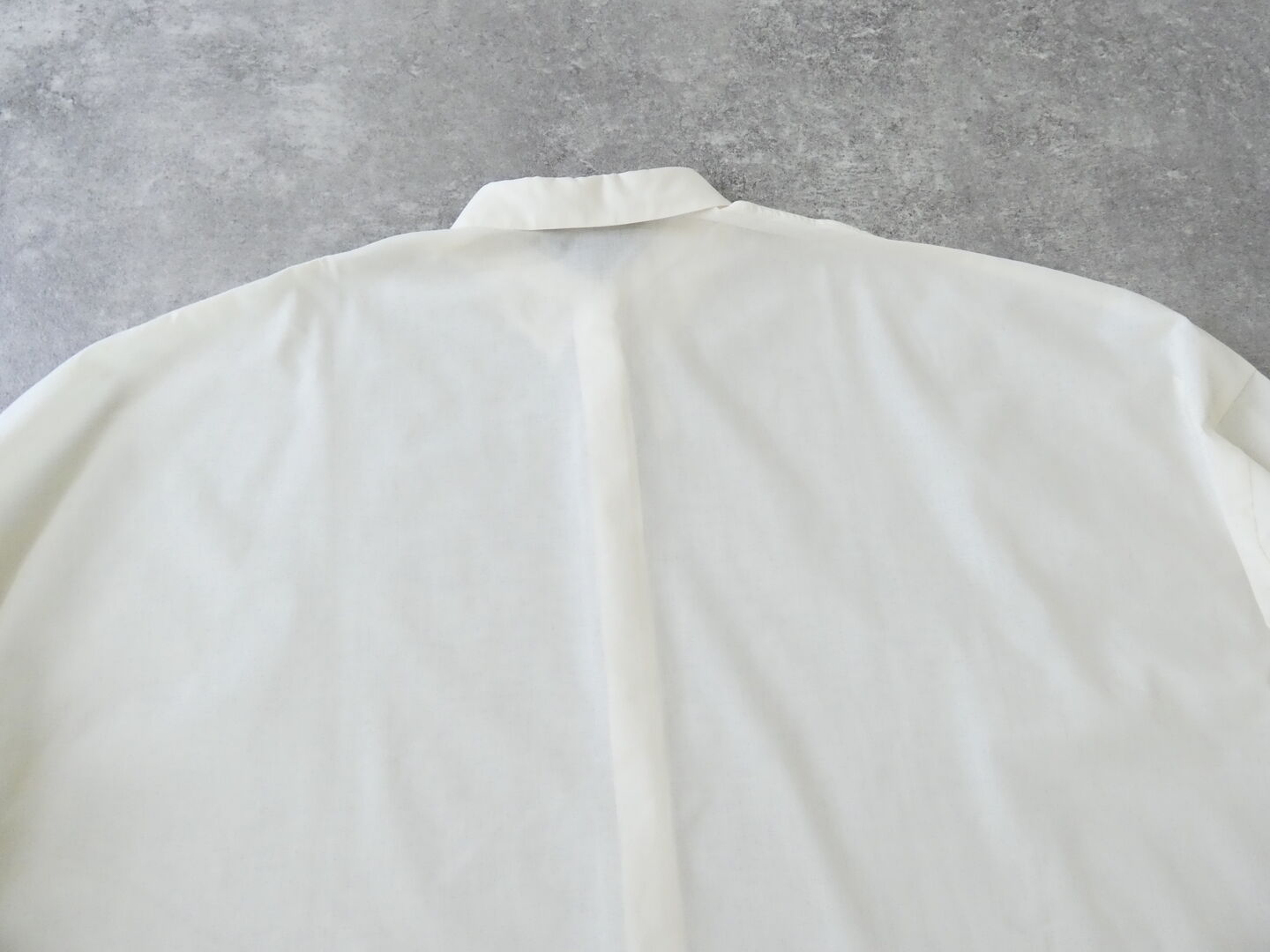 mizuiro ind(ミズイロインド) ポリエステルコットンシアーワイドシャツの商品画像35