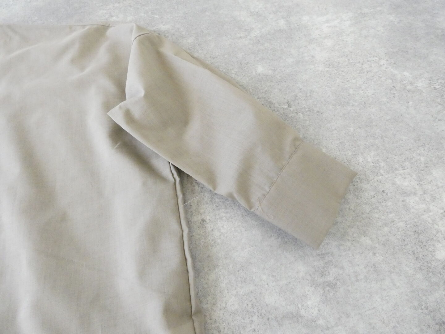 mizuiro ind(ミズイロインド) ポリエステルコットンシアーワイドシャツの商品画像47